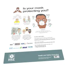 Is your mask protecting you poster