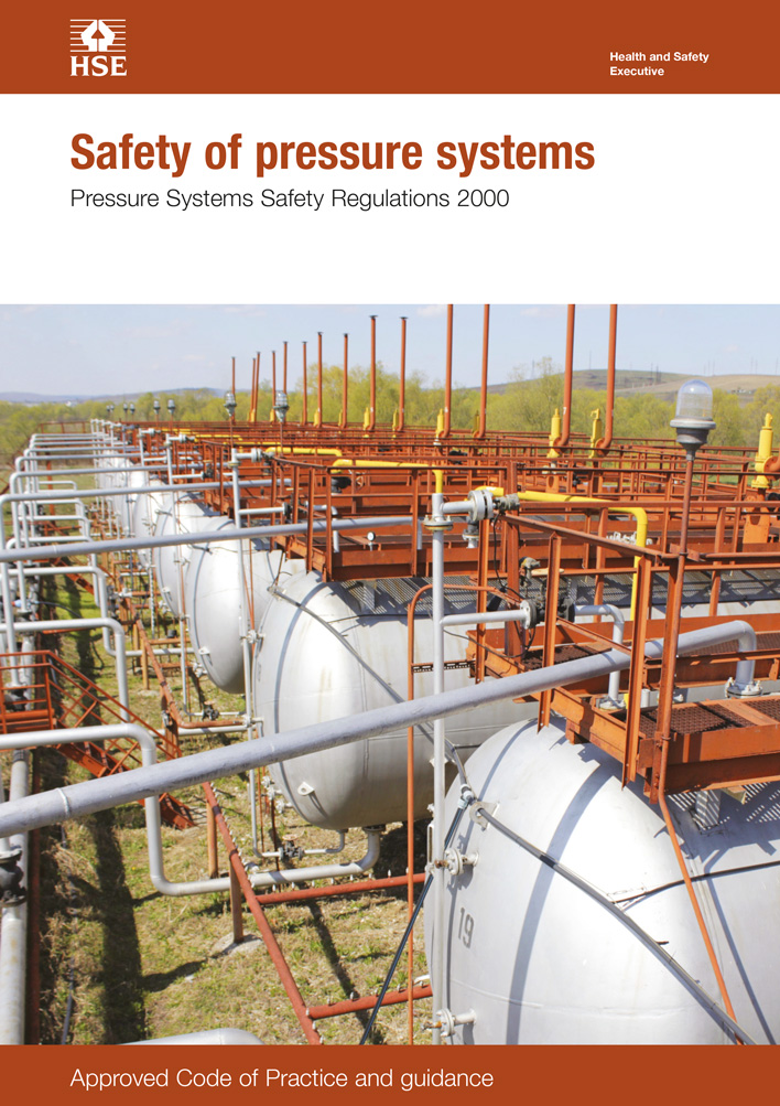 An image of the Safety of pressure systems book.