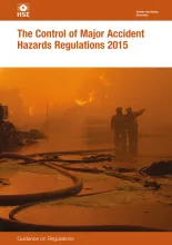The cover image of a Guide to The Control of Major Accident Hazards Regulations 2015, L111