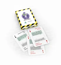 An image of the safe deal playing cards. 